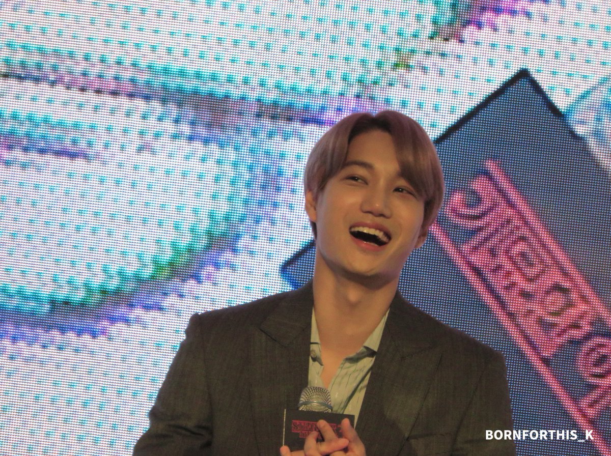 BornforthisK's tweet photo. 190620 기묘한 이야기 레드카펫   
Stranger things red carpet  
ʕ  ·ᴥʔ 
 #KAI #카이 #종인 #엑소카이 https://t.co/kzuohCR9Wt