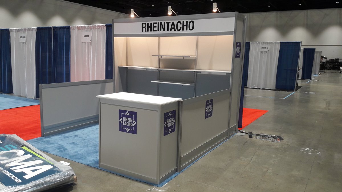 Booth set up finished for Sensors Expo &amp; Conference #sensors19 in San Jose and looking forward to meet you at RHEINTACHO Messtechnik GmbH @ Stand 1530  #speedsensor