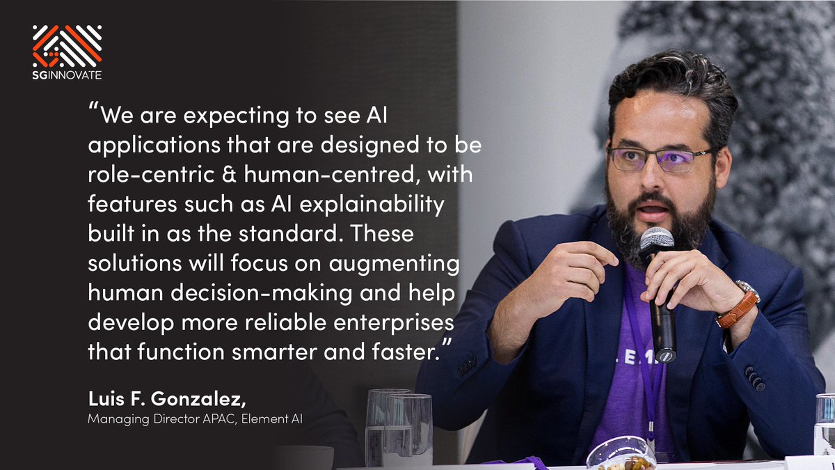 SGInnovate's tweet image. #ARISE #InnovfestUnbound

Luis will be at #ARISE on 27th June, sharing his views on the current state of #AI and how it will continue to evolve. 

Head over to ow.ly/ezDB50uFTpo to find out who else will be speaking, we'll see you there!

@element_ai