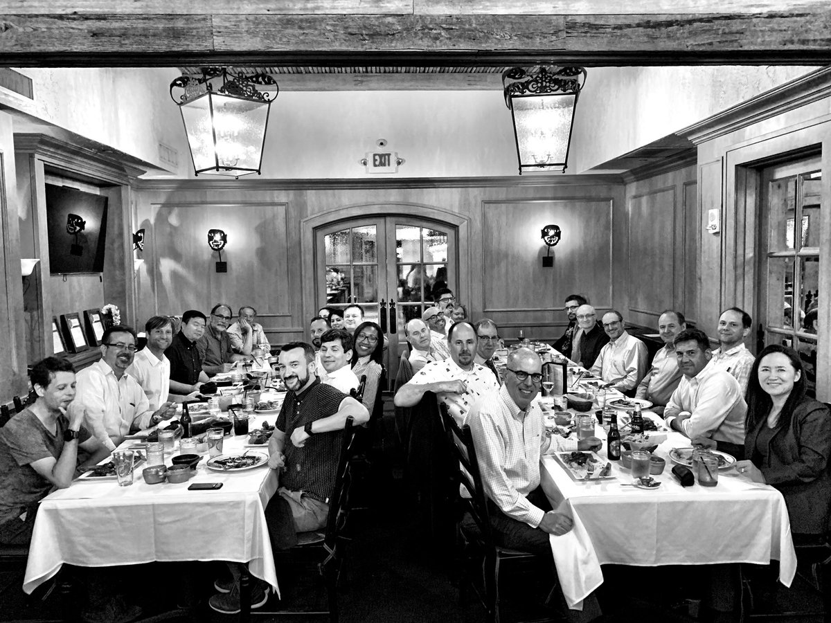 Great <a href="/EvolTherapy/">Centre for Evolutionary Therapy</a> dinner with many clinicians, experimentalists and <a href="/mathonco/">IMO</a> discussing key targets for an evolutionary approach, how to predict it, test it and impliment it in a diverse set of cancers!