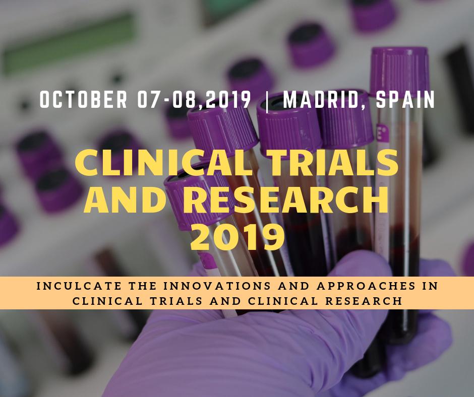 Clinical2019's tweet photo. Check you event, submit your abstract.
Abstract submission link :- https://t.co/htpRiYF8gU…
clinicaltrials@pulsusglobal.com https://t.co/cxLMCVCDP3