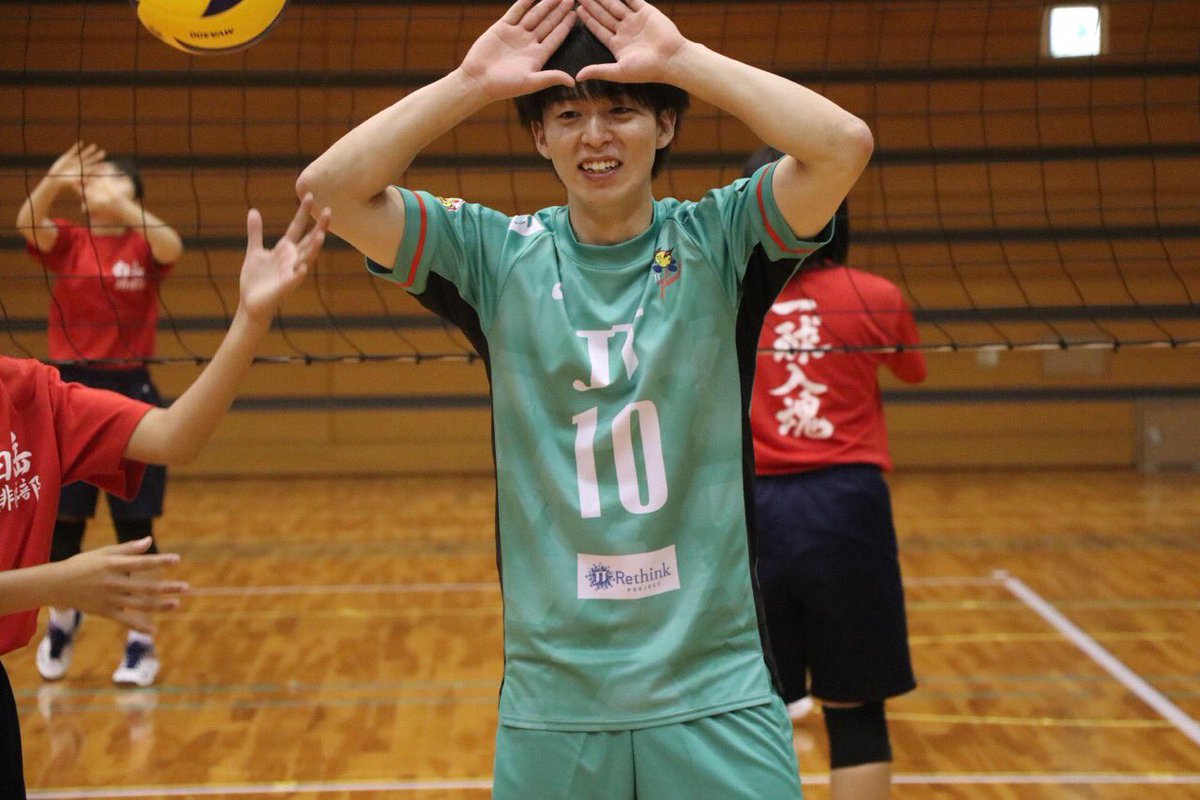 jtサンダース練習着 バレー教室の季節】 #JTサンダーズ は6月に入ってバレー教室の季節