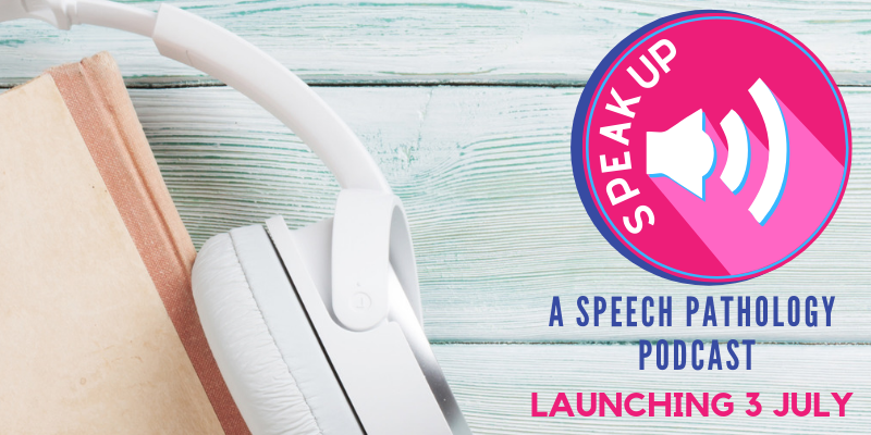 On 3 July we are launching our new podcast: ‘Speak Up’. Each podcast is a short conversation covering key issues in speech pathology practice, or a research and/or evidence-based practice update . All conversations are with respected contributors. #WeSpeechies #SLPeeps #slp2b