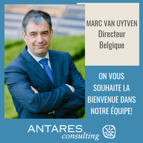 Marc Van Uytven, nouveau directeur de la Belgique chez Antares Consulting lnkd.in/e2zR7aM