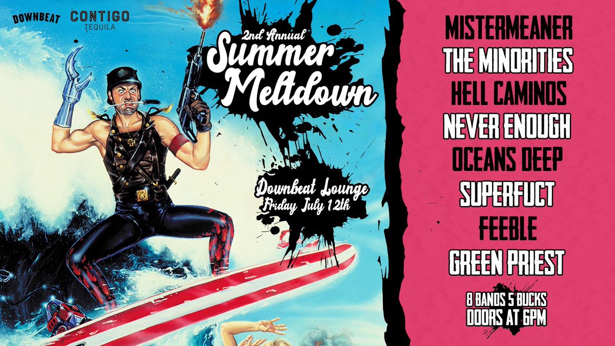 Two parties coming up.