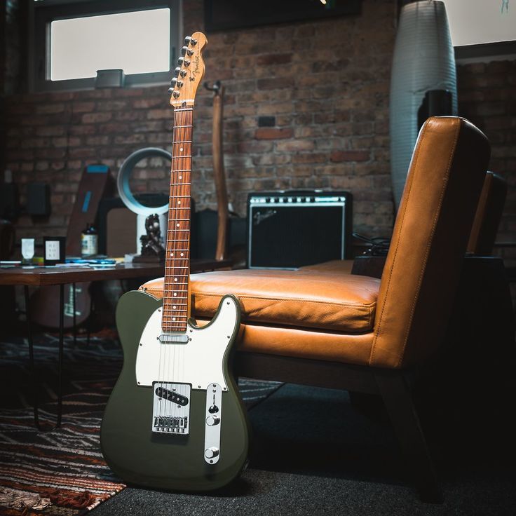 #CMEExclusive #Fender Player Telecaster in Olive—great or awesome? Gotta love that 3-Ply pickguard too! . . . . #cme #chicagomusicexchange #fenderguitar #fendertelecaster #olivefinish #music #rock #guitar #guitars #hardrock