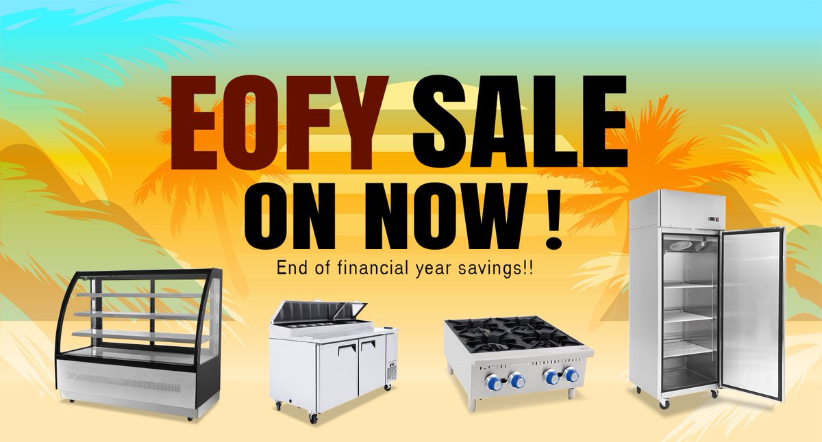 HKN_Cannington's tweet photo. Miss the 5 Days 5 Deals last week? 
Don't worry!! Our Massive EOFY Sale still go ahead til the end of this month!!😎😎😎😎😎

#HKN #eofysale #massivesale #lastweek #commercialkitchenequipment #perthfoodie #perthrestaurant #perth #WA https://t.co/VmrahsNkY3
