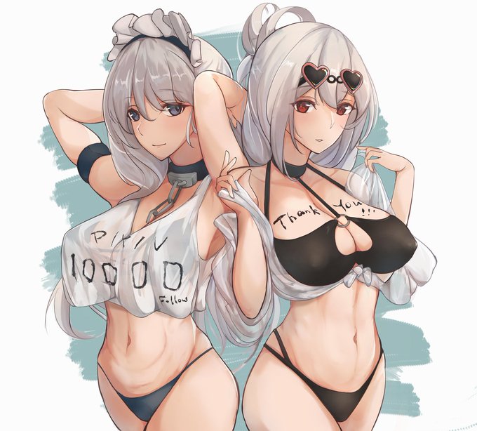 Thank you for 10000 Pixiv follows!🥳🥳🥳
Drew Belfast and Sirius for celebrations!

#アズールレーン
#碧蓝航线
#シリアス
https://t.co/B7MukjGhP3 