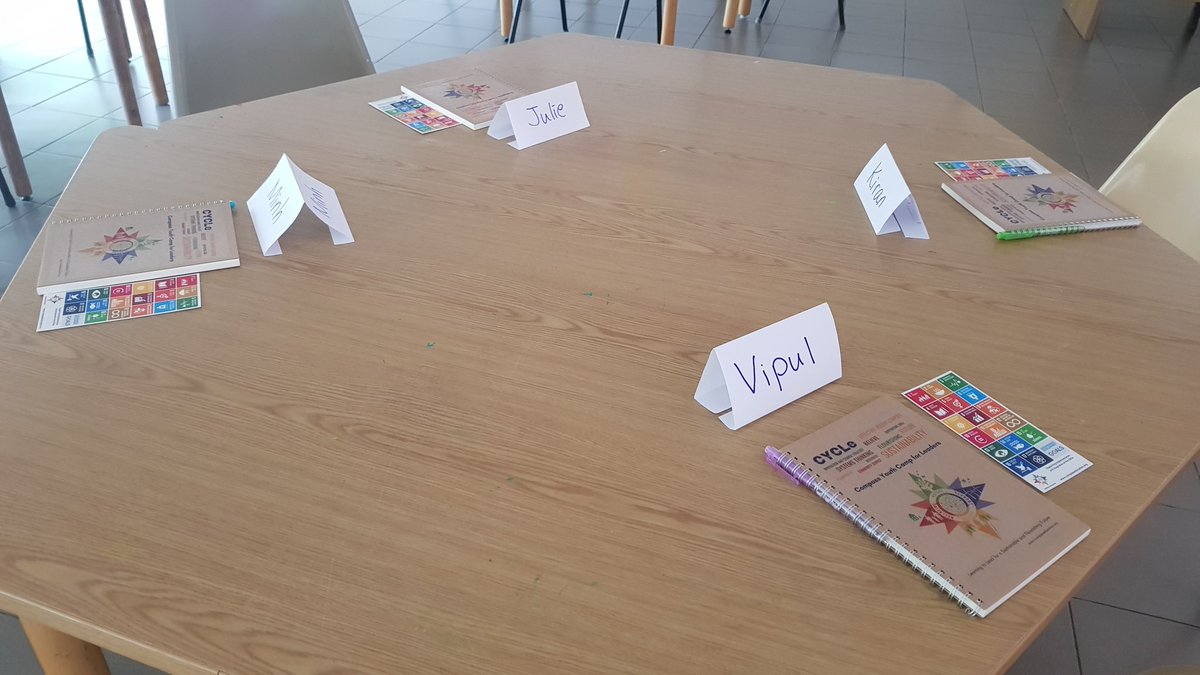 CindyHYChen's tweet photo. #CompassYouthLeaders getting ready before welcoming campers this evening #CYCLe19 @Compass_Ed https://t.co/UKrAzosb49