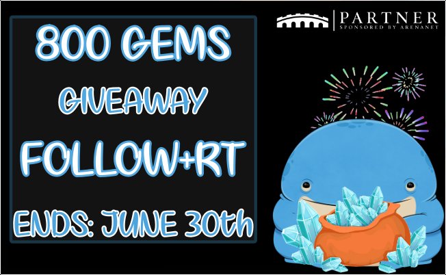 Shayrianna_'s tweet image. ! ! G I V E A W A Y ! !

Giving away 800 GEMS sponsored by @ArenaNet 💎

▶️ Follow+RT to enter
▶️ Ends June 30th

#gw2 #GuildWars2 @GuildWars2