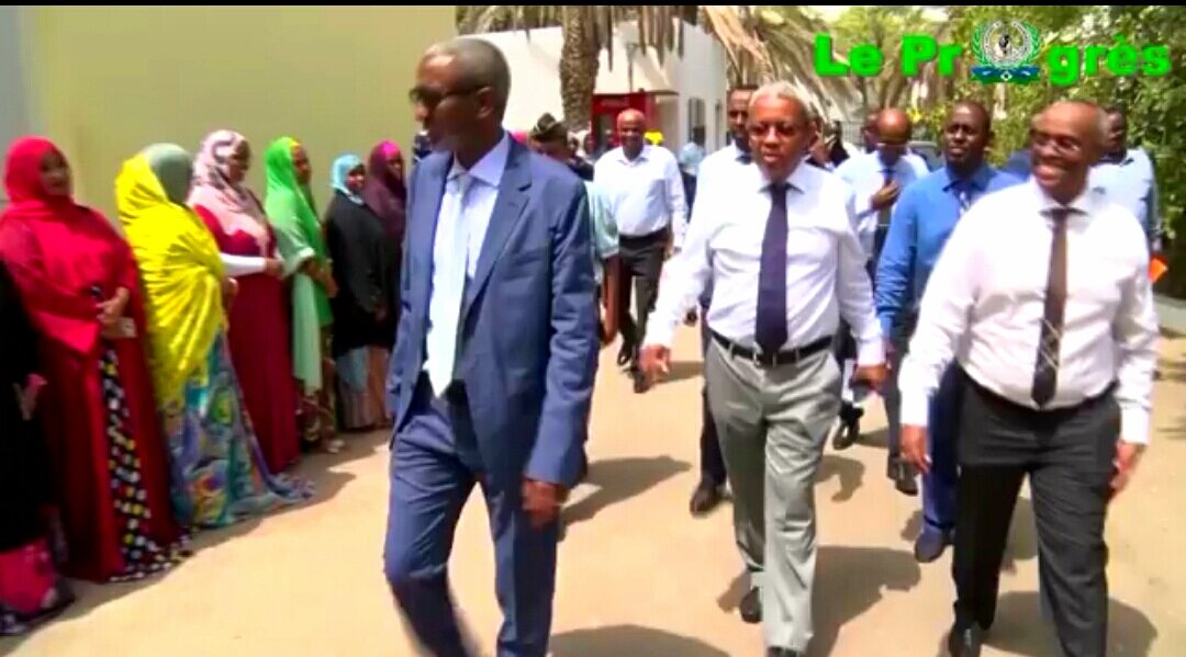 cher_aden's tweet photo. The second phase of my contacting tour with the different departments has started. I thank the managers and the staff for their warm welcome and I congratulate them for their work https://t.co/sxs1GxLL3L