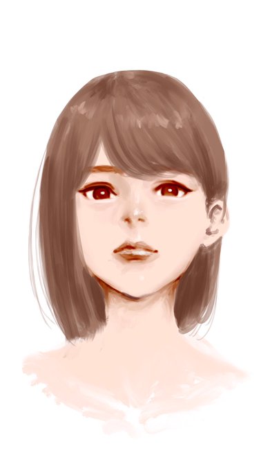 久しぶりにこんな感じの描いとく 