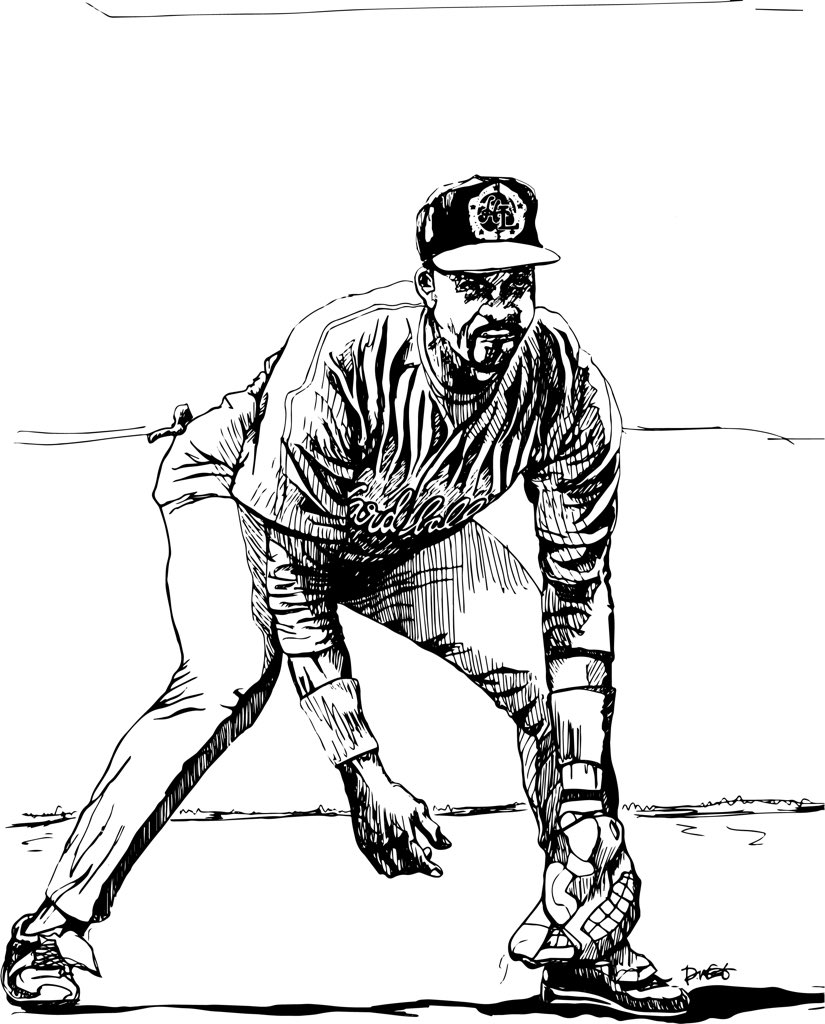 HardballLegends's tweet photo. #Tribute to #Detroit #Baseball #Hardball #Legend #KennyRedWest #5 #ThirdBaseman #RIP #Sketch #Art #BeLegendary https://t.co/ZJVyPJ1ZFp