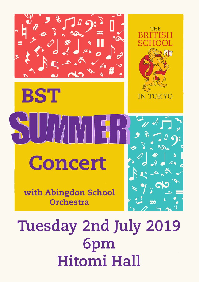 BST Music (@bst_music) on Twitter photo We're looking forward to welcoming
<a href="/abingdonschool/">Abingdon School</a> for our Summer Concert next Tuesday, featuring music by Elgar, Rachmaninov and Queen! <a href="/BST_Primary/">BST Primary</a> <a href="/BST_Secondary/">BST_Secondary</a> <a href="/BST_Music/">BST Music</a> We're looking forward to welcoming
<a href="/abingdonschool/">Abingdon School</a> for our Summer Concert next Tuesday, featuring music by Elgar, Rachmaninov and Queen! <a href="/BST_Primary/">BST Primary</a> <a href="/BST_Secondary/">BST_Secondary</a> <a href="/BST_Music/">BST Music</a>