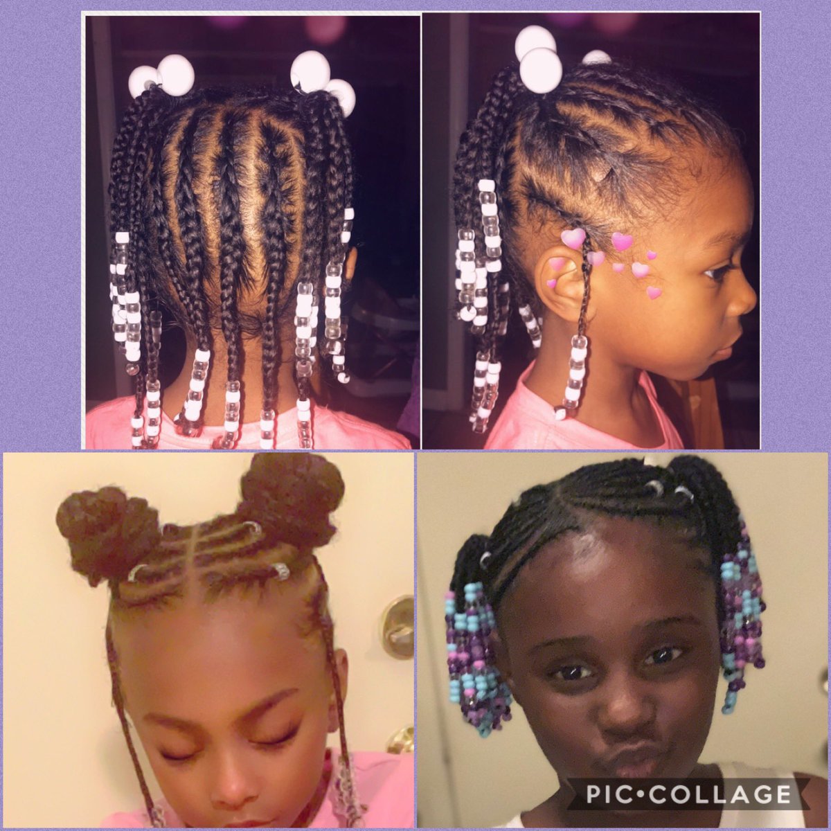 JazTheLibra's tweet photo. from my 1st set of braids 🥵 to my girls last 2 sets 😍, we have come a LONG WAY in 1 year ! #YouTubeTaughtMe https://t.co/FNeC1dcGl0