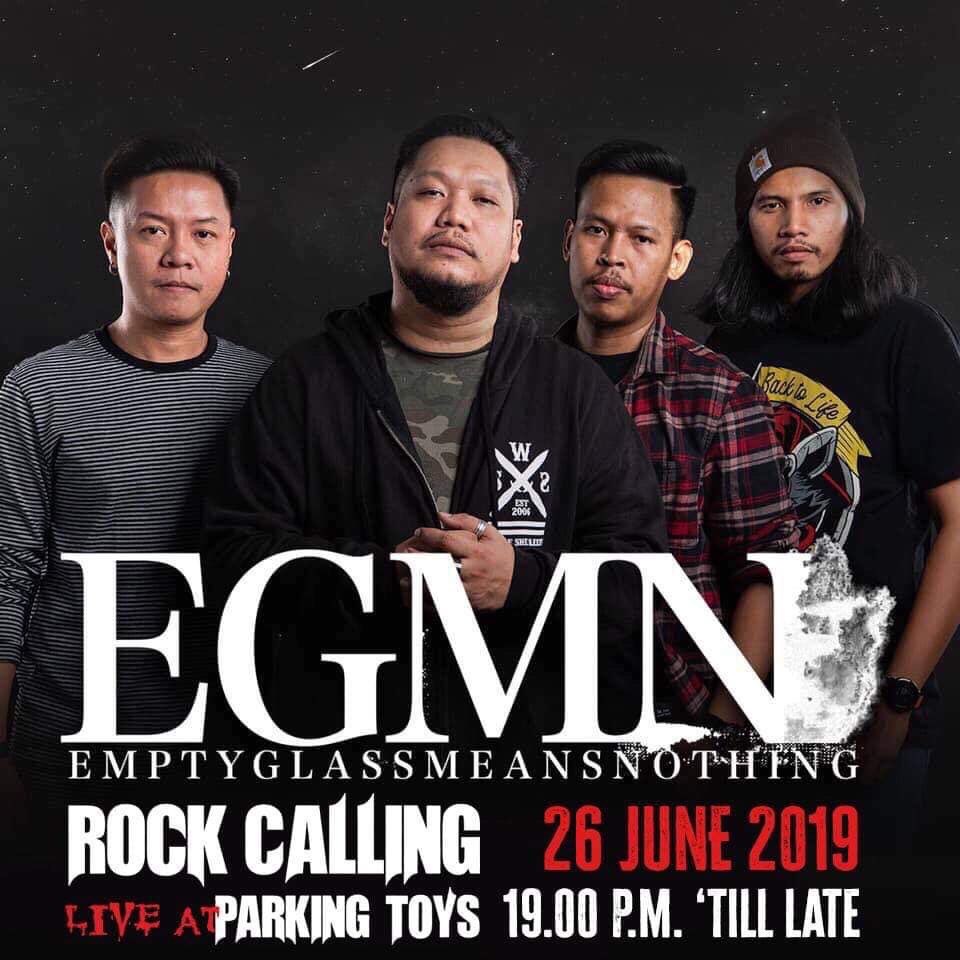 SatanDearEGMN's tweet photo. Empty Glass Means Nothing 
Rock Calling at Parking Toys
พรุ่งนี้พบกัน บันเทิงกันอีกแล้ว แบบก่าววววว
#satandear #emptyglassmeansnothing #egmn #rockcalling #parkingtoys #แบบก่าววววว https://t.co/ozOwXyVP3m