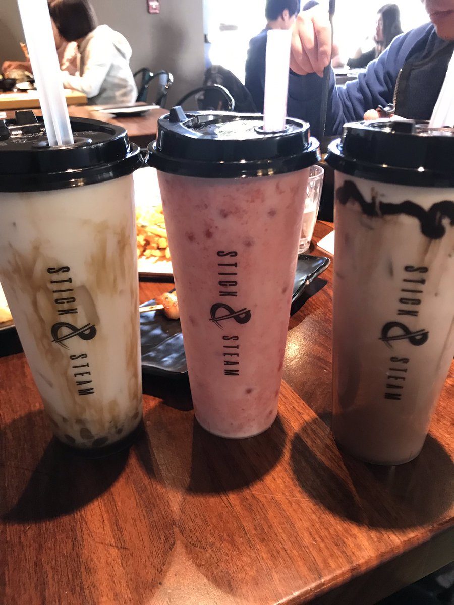 pinkgem25's tweet photo. #stickandsteam #milbrae #bombassfoodanddrinks #mondaymood https://t.co/cQMMmFu5pg