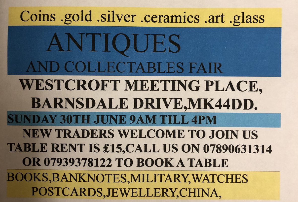 This Sunday 30th June