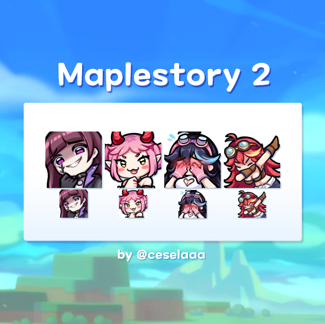 Cesela 🍬🐹 on X: I recently did emotes for @BoxBox I really enjoyed  making these! Thank you for the opportunity <3!! 💕😊   / X