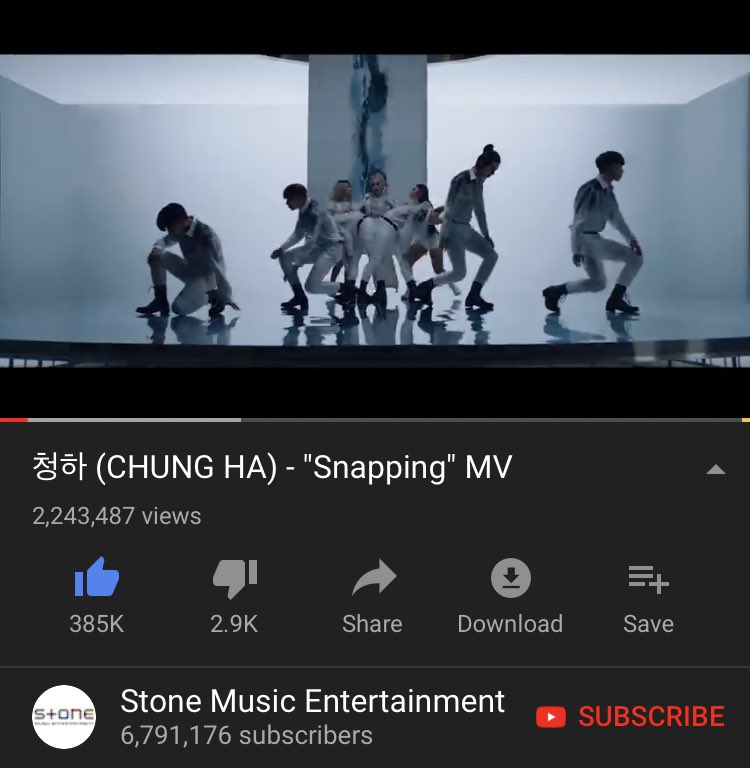 ChunghaGlobal's tweet photo. 21 hours after release - 3PM KST 

Total combined views: 3,329,820
Total combined likes: 561,000

https://t.co/iq9EqDmDnA https://t.co/JnZWCbUsqw