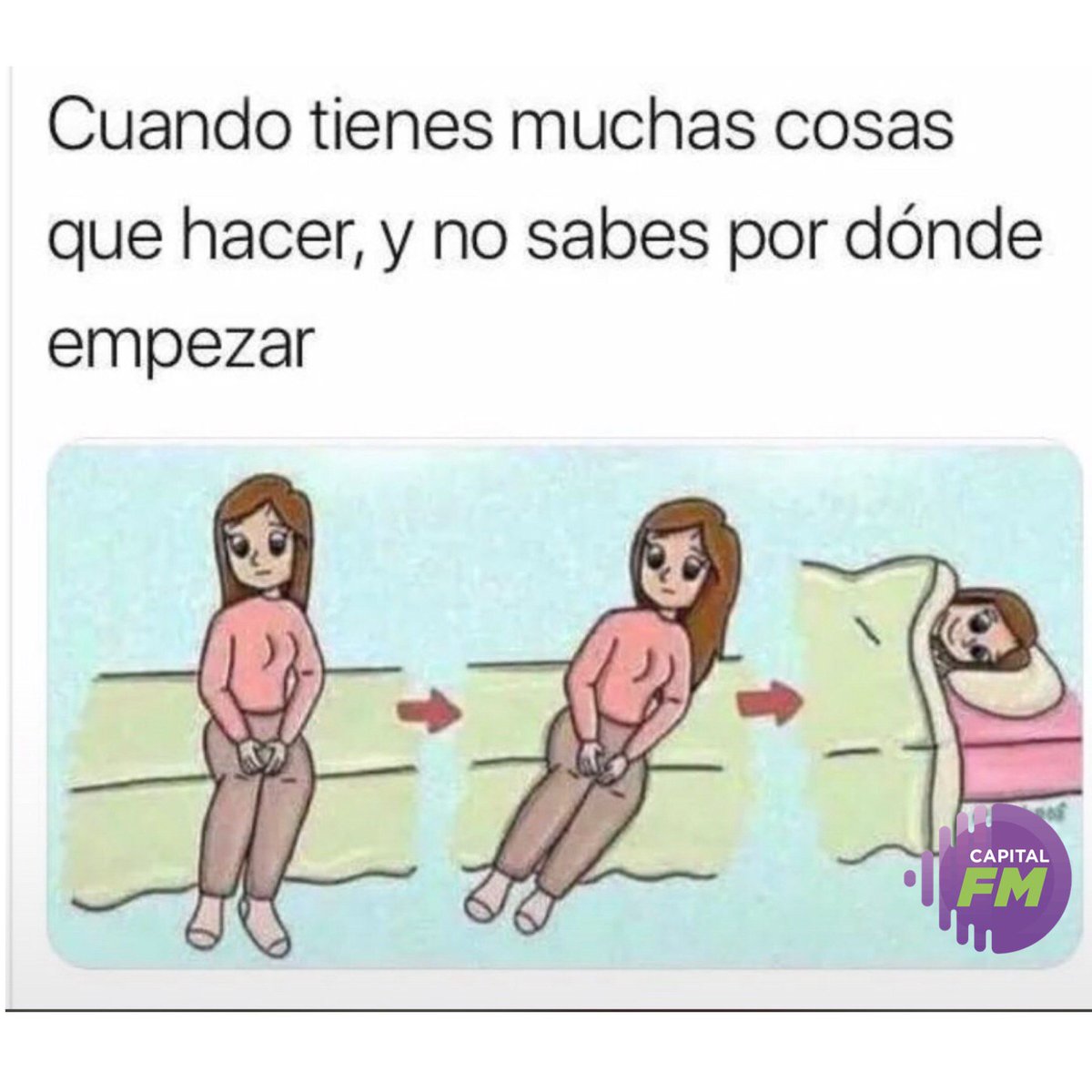 CapitalFMColima's tweet photo. #FelizMartes si no sabes por dónde empezar sólo préndele a #CapitalFm y llénate de #ActitudCapital https://t.co/PA7yjRl8TI