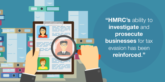 lindrick2's tweet photo. HMRC’s powers to investigate and prosecute businesses for tax evasion has been bolstered by the ‘Criminal Finance Act’. Businesses are now liable for the action of any employees or contractors, under the ‘failure to prevent’ rules which were brought in last year. https://t.co/RUDaJPk0VV