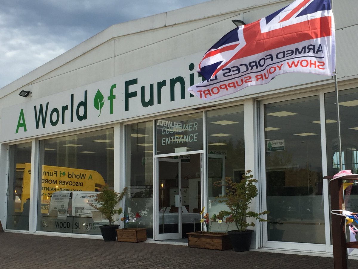 A World of Furniture (@worldfurniture) on Twitter photo Proudly flying the flag for Armed Forces Day at A world of furniture #SaluteOurForces #SalisburyAFD #ArmedForcesDay <a href="/SalisburyAFD/">Salisbury Armed Forces Day 2019</a> <a href="/ArmedForcesDay/">Armed Forces Day 🇬🇧</a> Proudly flying the flag for Armed Forces Day at A world of furniture #SaluteOurForces #SalisburyAFD #ArmedForcesDay <a href="/SalisburyAFD/">Salisbury Armed Forces Day 2019</a> <a href="/ArmedForcesDay/">Armed Forces Day 🇬🇧</a>