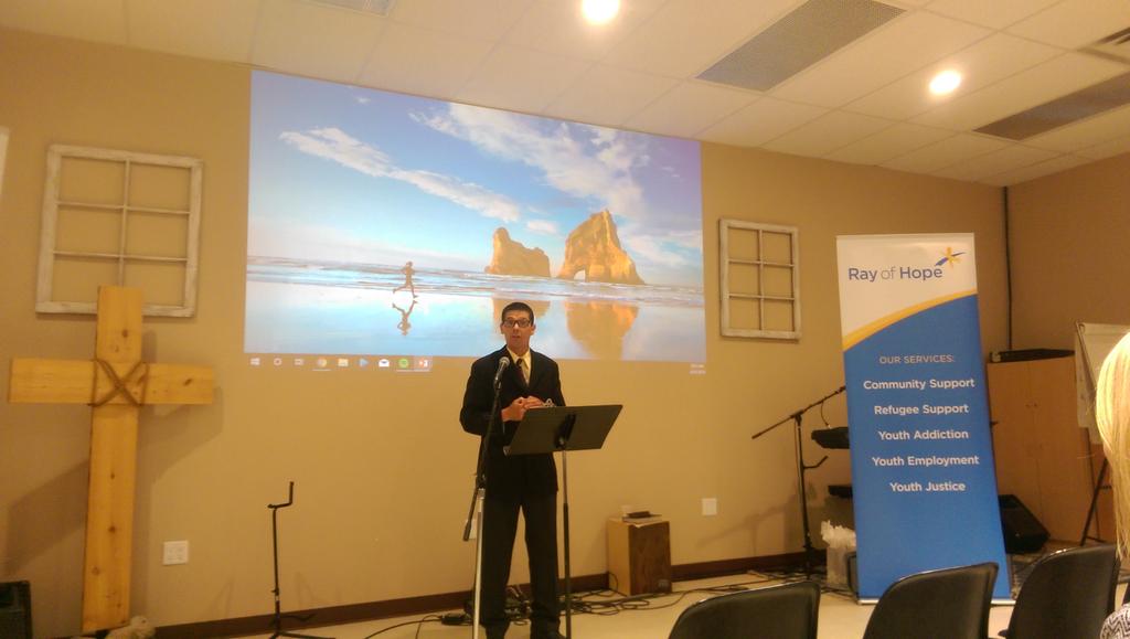 CanWorldChange's tweet photo. I'm at the Ray of Hope annual meeting. It is good to celebrate their amazing work in #WRawesome. https://t.co/n4gGQI7pWl