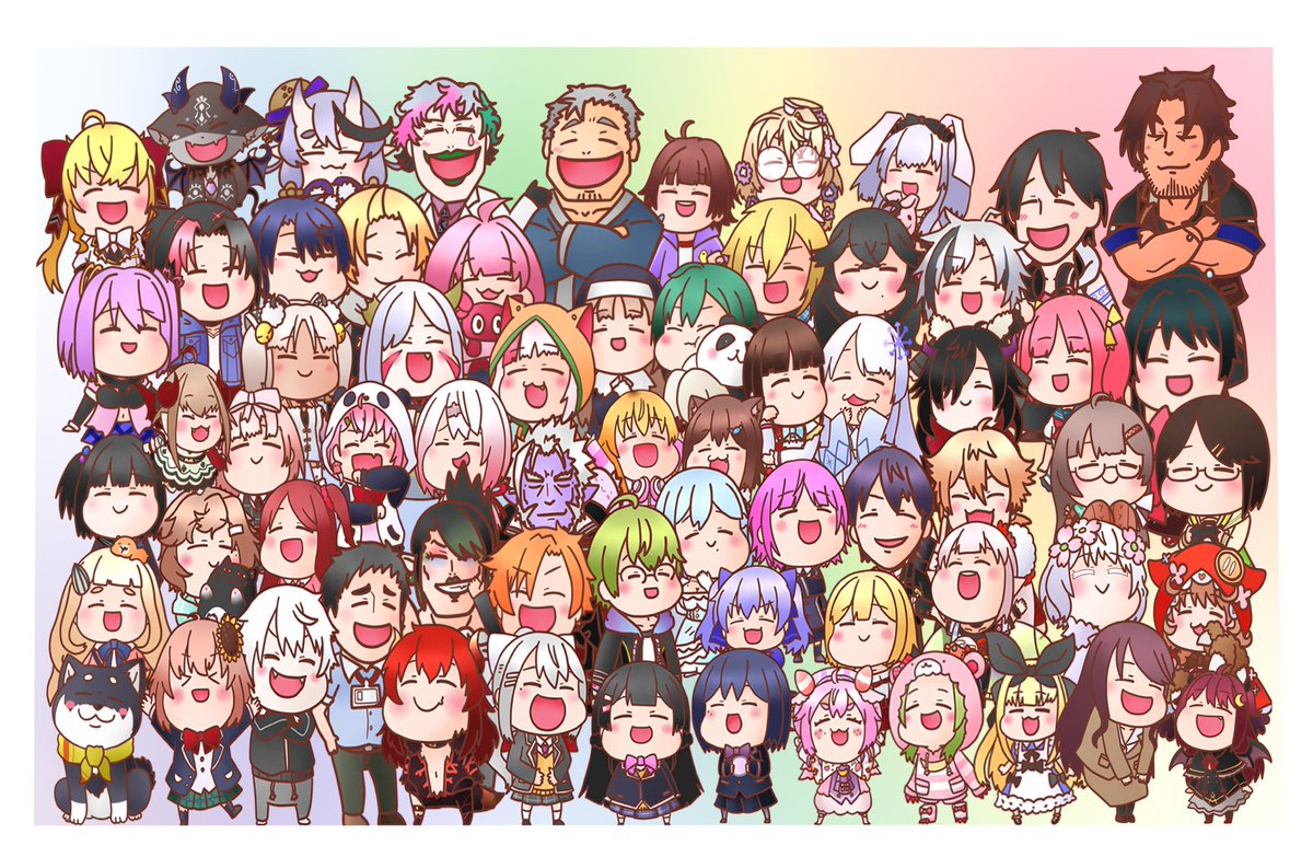 四季丸 凛fam در توییتر これが今私にできる精一杯の形です にじさんじ1周年mvファンアート