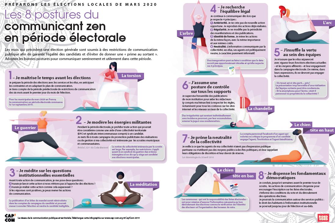 Incontournable. Les 8 postures de la #compublique en période électorale. À télécharger pour les élus et les agents des collectivités bit.ly/2J3MTKO