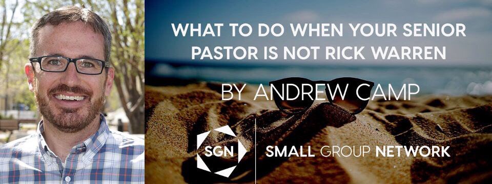 SmallGrpNetwork's tweet photo. ••••• NEW BLOG POST •••••
“WHAT TO DO WHEN YOUR SENIOR PASTOR IS NOT RICK WARREN”
BY ANDREW CAMP
https://t.co/vZRCeu6ESc
#sgnet #smallgroup #bettertogether #ministry #leadership #smallgroupleader #smallgrouppastor #connectionspastor https://t.co/uF5VTllq33