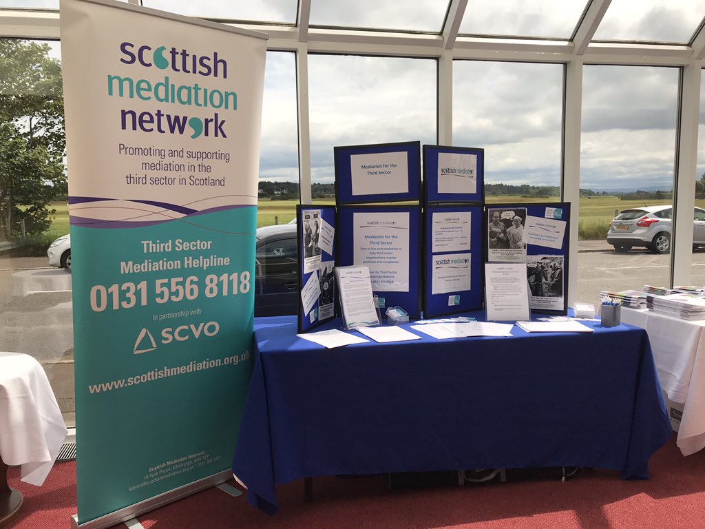 may_millward's tweet photo. All set up for OSCR Meet the Regulator event in Troon. Lovely location https://t.co/2CL2yyTSpx