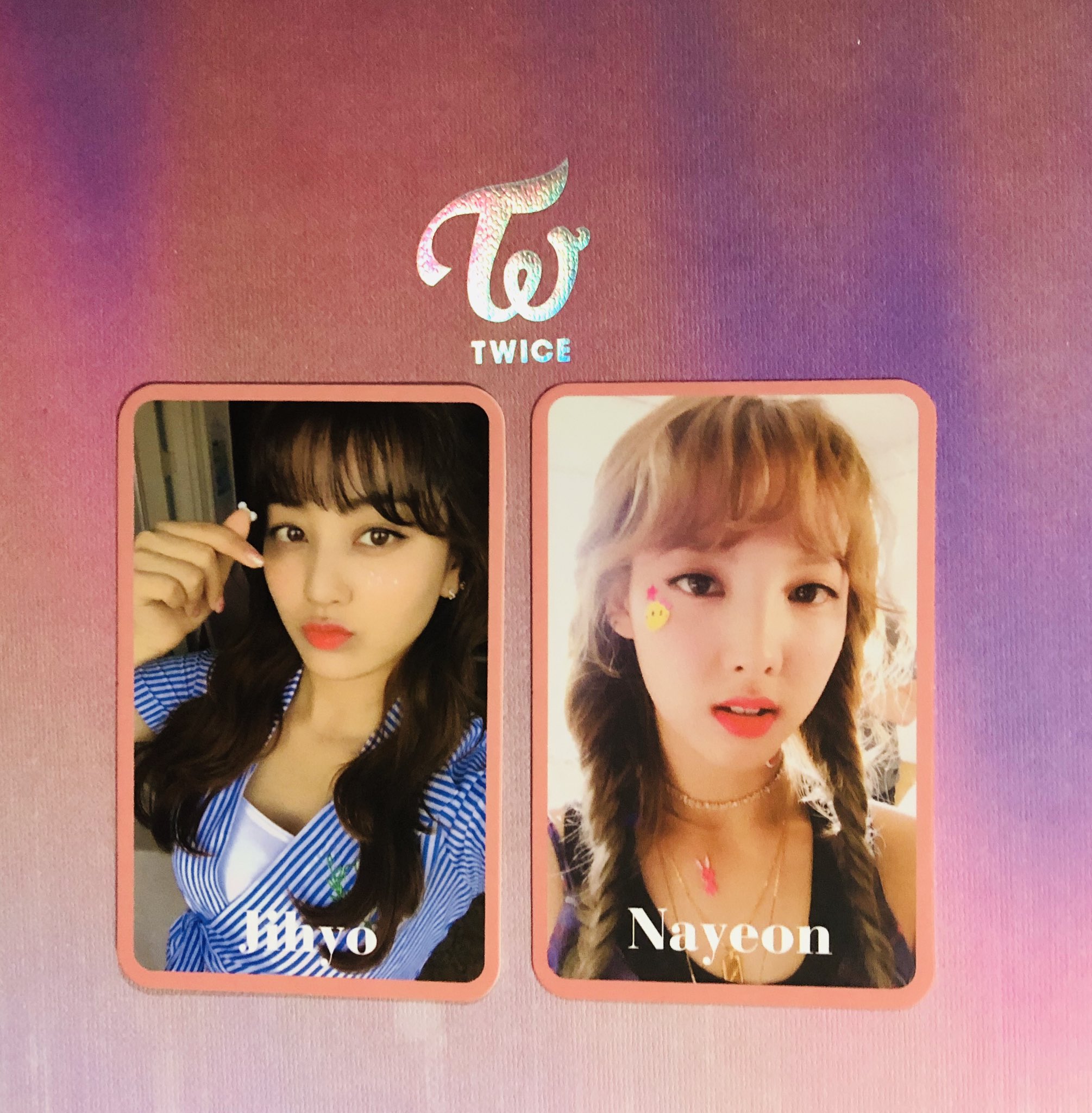 twice twicetagram タイ盤 ナヨン  トレカ