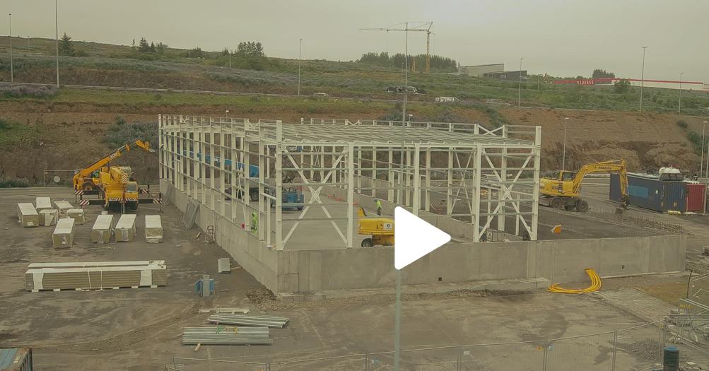 The data center construction project in Reykja­vík Iceland is on schedule. Watch the live feed here: lnkd.in/eXDGxsu

lnkd.in/eXe85QR #datacenter #cloud #iceland