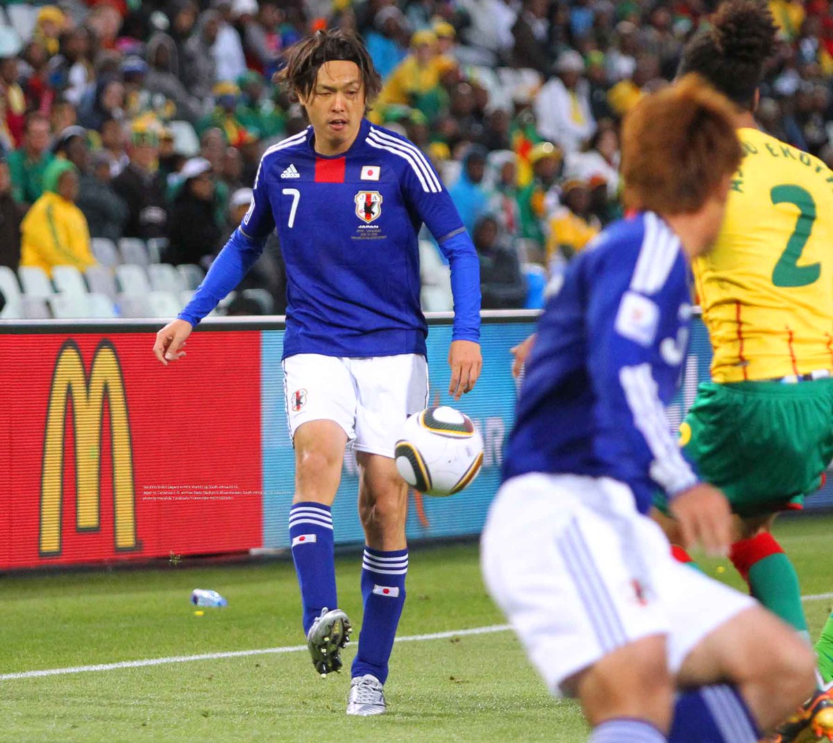 Tphoto On Twitter 遠藤保仁７ 日本代表 2010ワールドカップ南アフリカ Yasuhito Endo7 Japan In Fifa World Cup South Africa2010 Japan Vs Cameroon1 0 At Free State Stadium In Bloemfontein Thomsoutherland Africa On 14 June 2010 Photo By Masahde