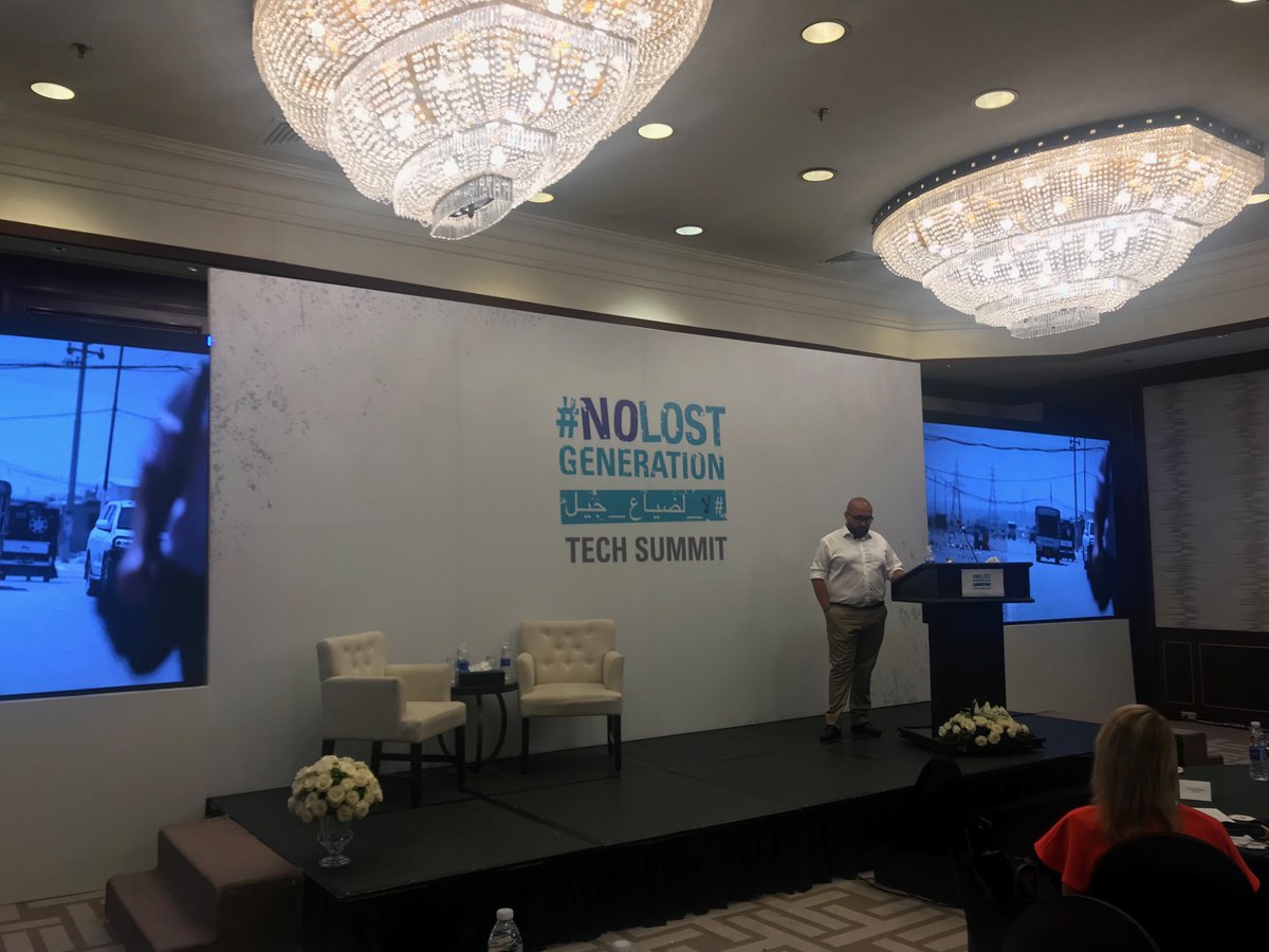UNICEFmena's tweet photo. One of the solutions being presented at the #NLGTechSummit2019: EMPACT by American University of Beirut and the United Nations World Food Programme.

@AUB_Lebanon @WFPLebanon 

More: https://t.co/wUpjIBojS0 https://t.co/N5a5hCgPWa
