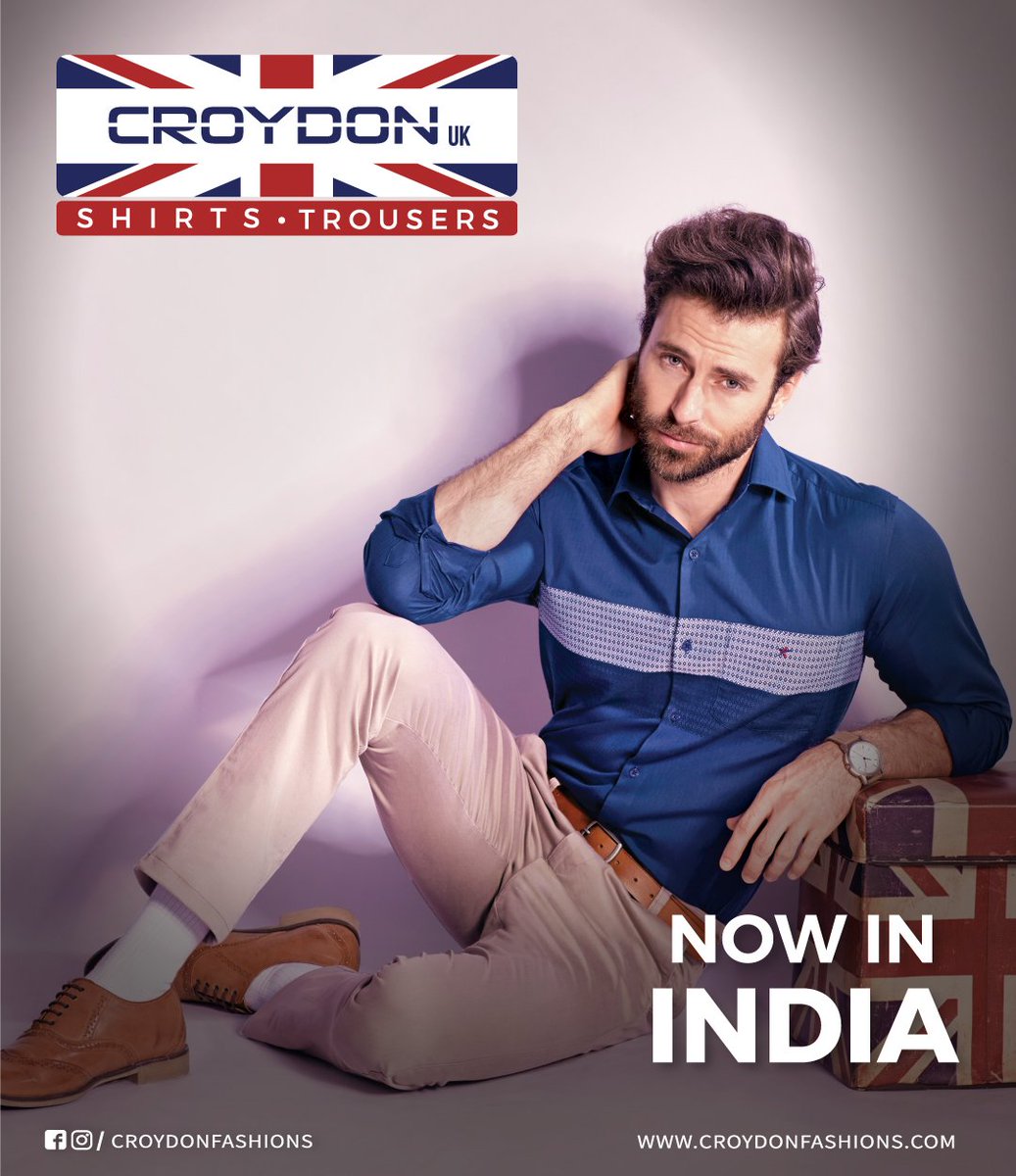 croydonfash's tweet photo. Croydon UK, Now in India!
#croydonuk #croydonfashions #smart #dressedup #mensfashion #fashion #dresswell #style #stylishlook #welldressed #dressing #smartdresscode #mensstyle #trending #fashionformen #clothing #formals #shirts #tshirts #trousers #iwearcroydon https://t.co/l9lK9STJdF