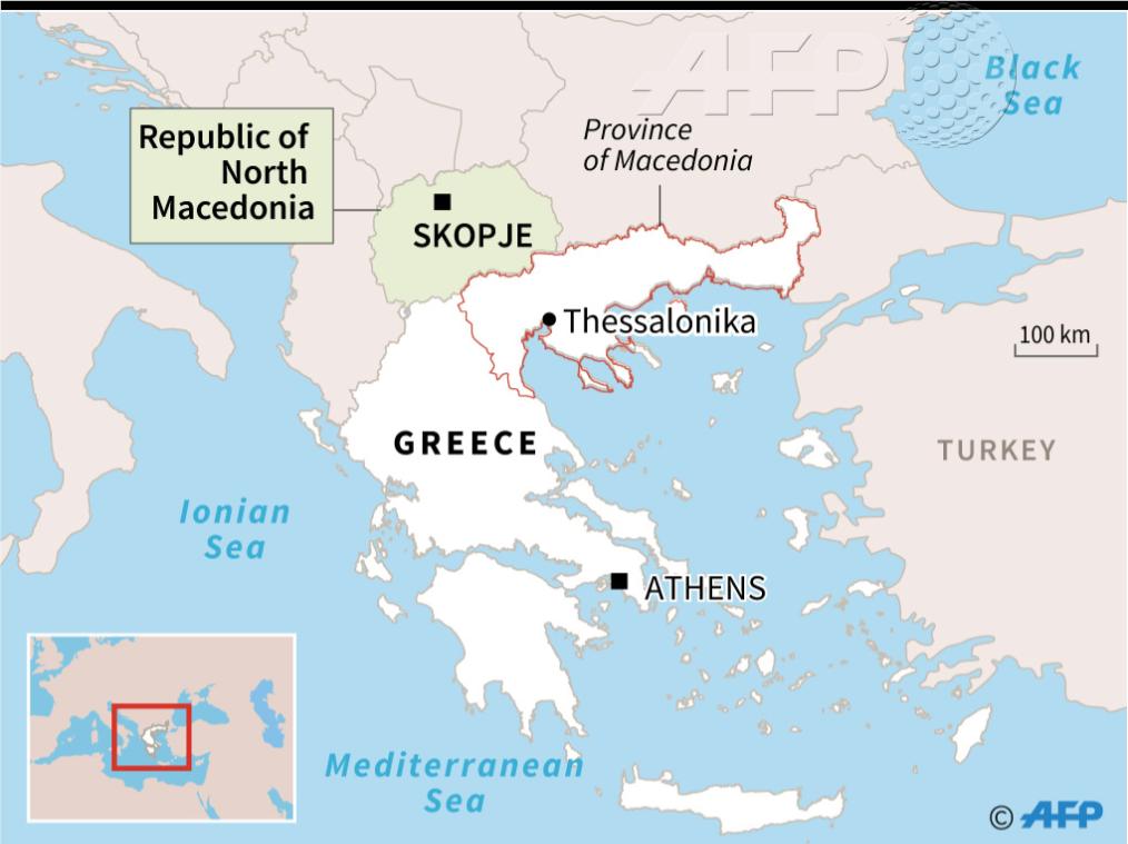 🇬🇧 The so-called Prespes Agreement between Greece and Macedonia that renamed the former Yugoslav republic as #NorthMacedonia was a tipping point for many Greek voters ahead of the July 7 election. u.afp.com/JmXe By @bkyriak #GreeceElection