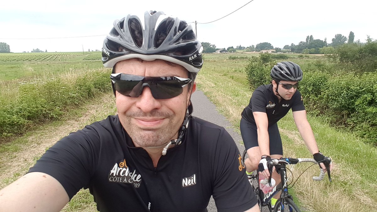 McraeNeil's tweet photo. @bbctms following the cricket on the way from Bordeaux to Marmande by bike.....was hoping to be inspired by the cricket....ce la vie! https://t.co/cZo4Y68tXG