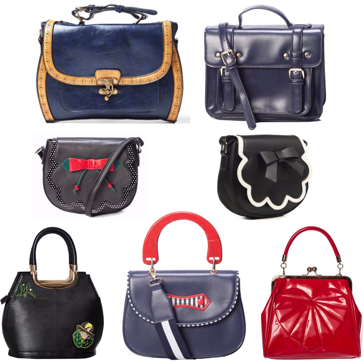 Just some of our #bags. ✨👜
bannedretro.com/accessories/ba… #BannedApparel #retro #vintage