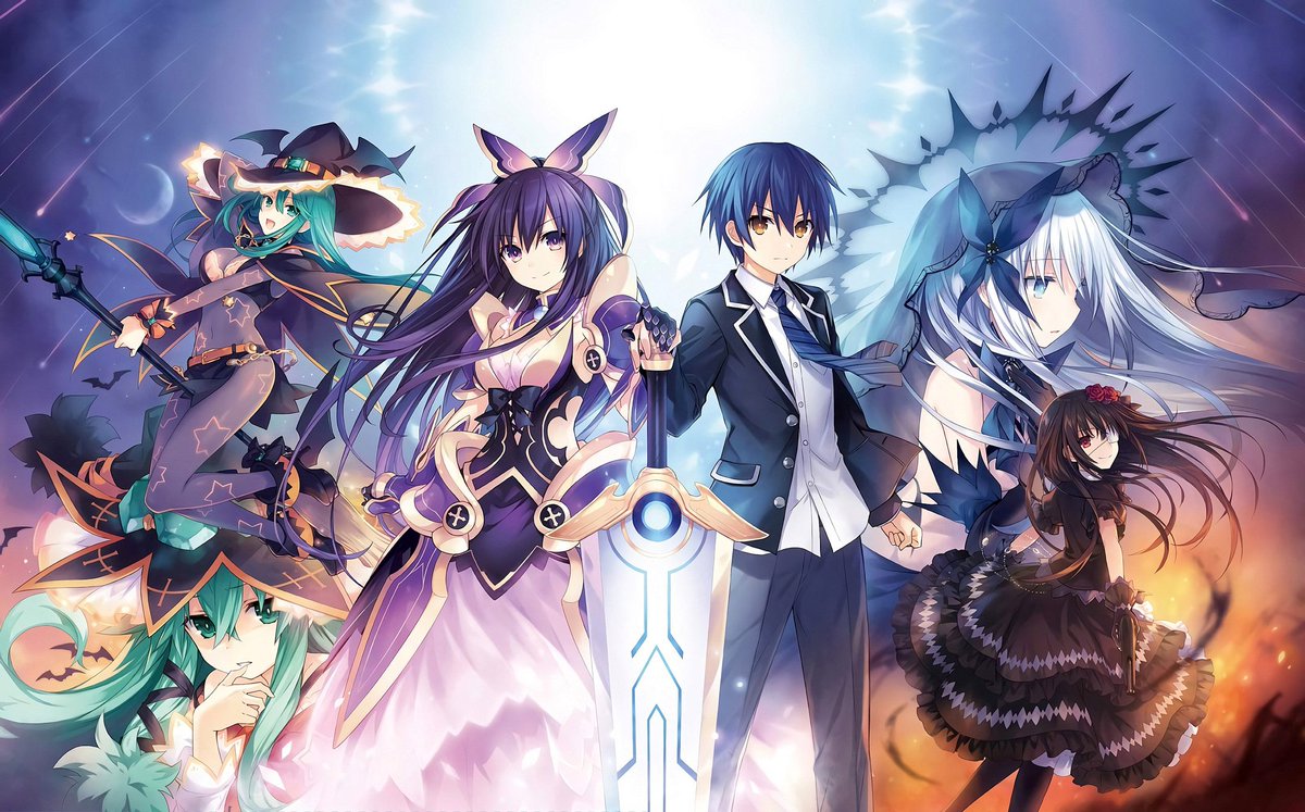 Kiyoe on X: Date A Live III BD Box Illust.  / X