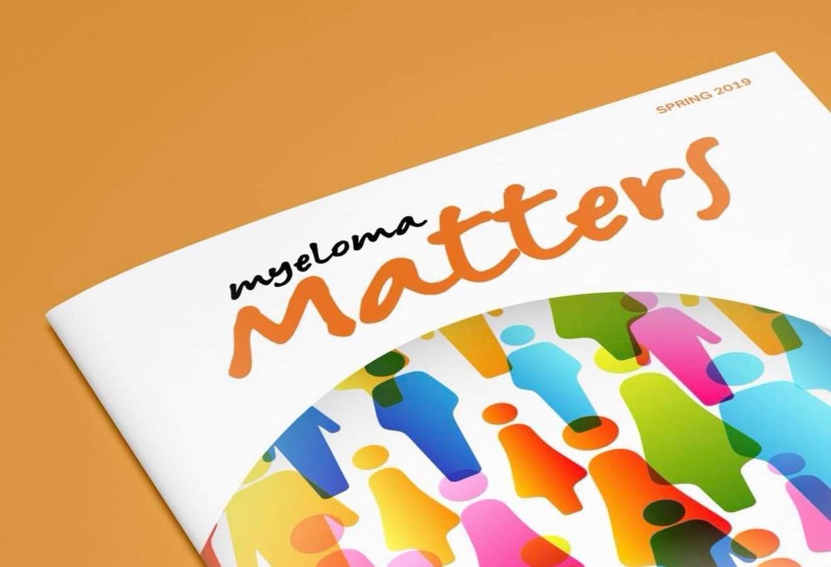 It's #ChartityTuesday and we'd like to celebrate the great work that our friends @MyelomaUK do. They are the only organisation in the UK dealing exclusively with the blood cancer, myeloma. We love helping them with their marketing materials #GoOrange #ShoutAboutMyeloma