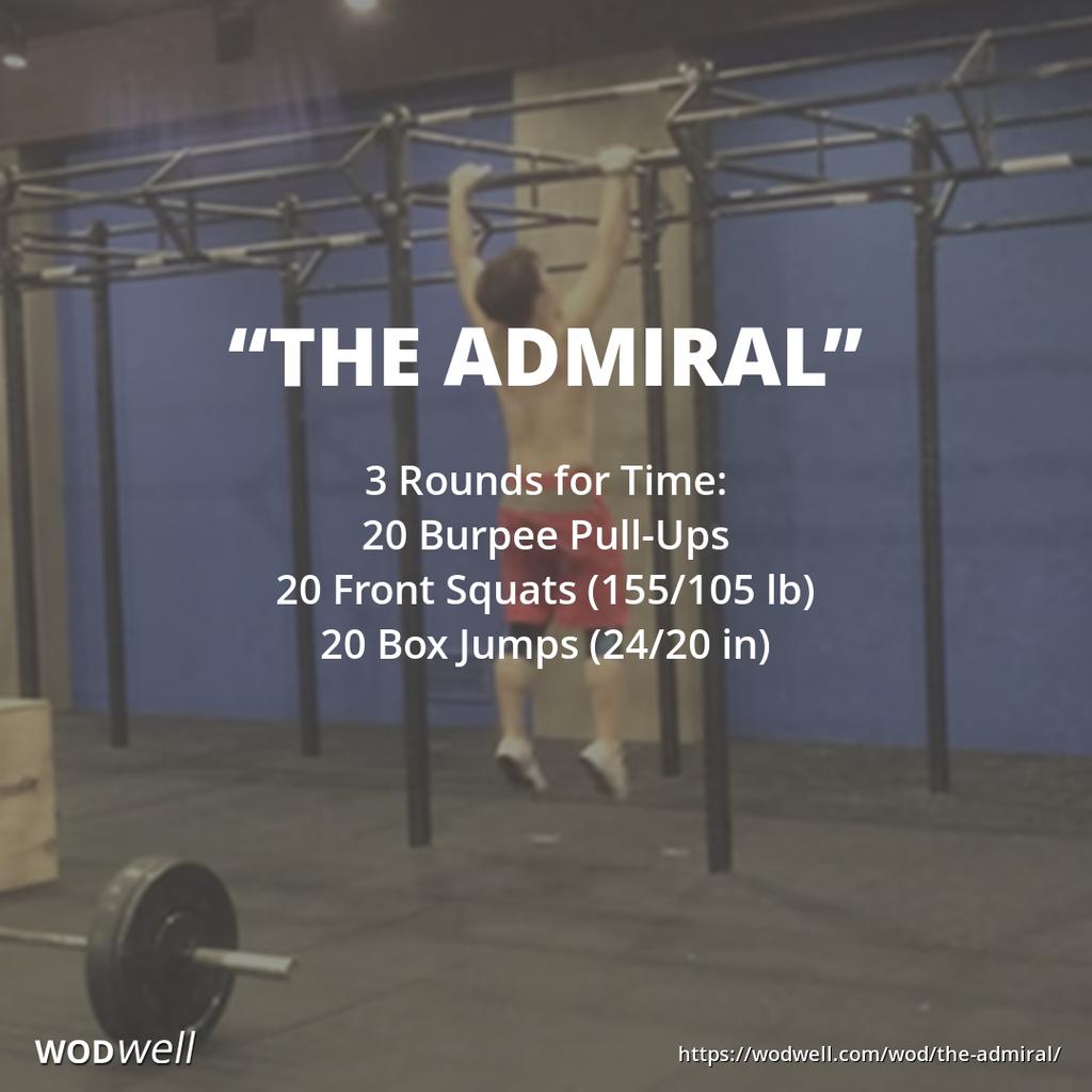 wodwell's tweet image. “The Admiral” is one of @cfne's official benchmarks, first published on January 15, 2011. Jewan, posted a video of himself completing this WOD in 18:31 Rx. See the video: wodwell.com/wod/the-admira…

#crossfit #crossfitnewengland #cfne #wodwell #wod #benchmarkwod #testandretest