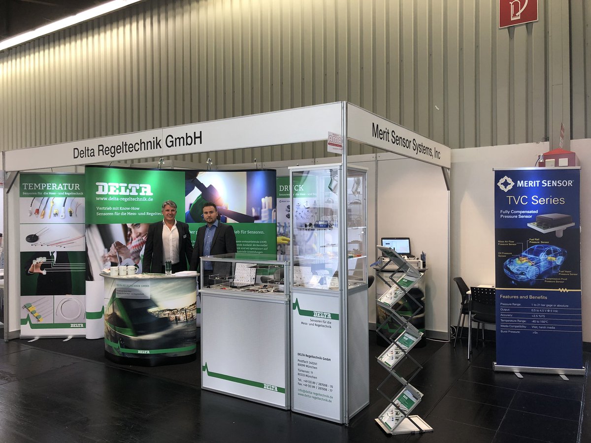 rick__russell's tweet image. Merit Sensor is exhibiting at hall 5 (booth 163) with distribution partner Delta. Please stop to say hello! #sensor+test #meritsensor #harshmedia