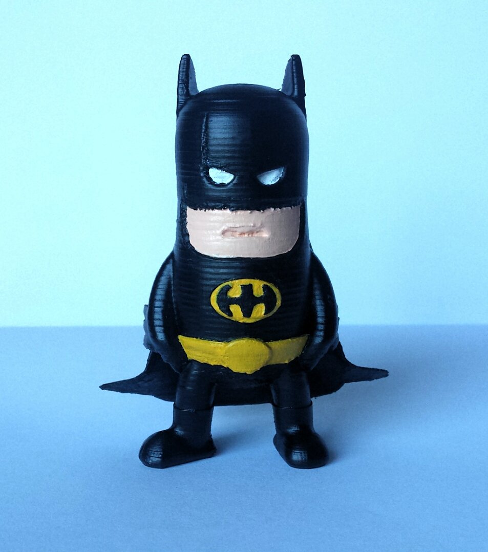 egcmaker's tweet photo. Mini #Batman 
Thanks @wekster2507  for sharing @thingiverse @bcn3dtech #colorfila #3dprint #bcn3d #fanart #doityourself #3dmodel #giftideas #3Dprinting #DIY #handmade #3dmakers #montanacolors #batmanfanart #batmanart #amstersdamacrylics #figurines #batmanfan https://t.co/NkXFlq0eJE
