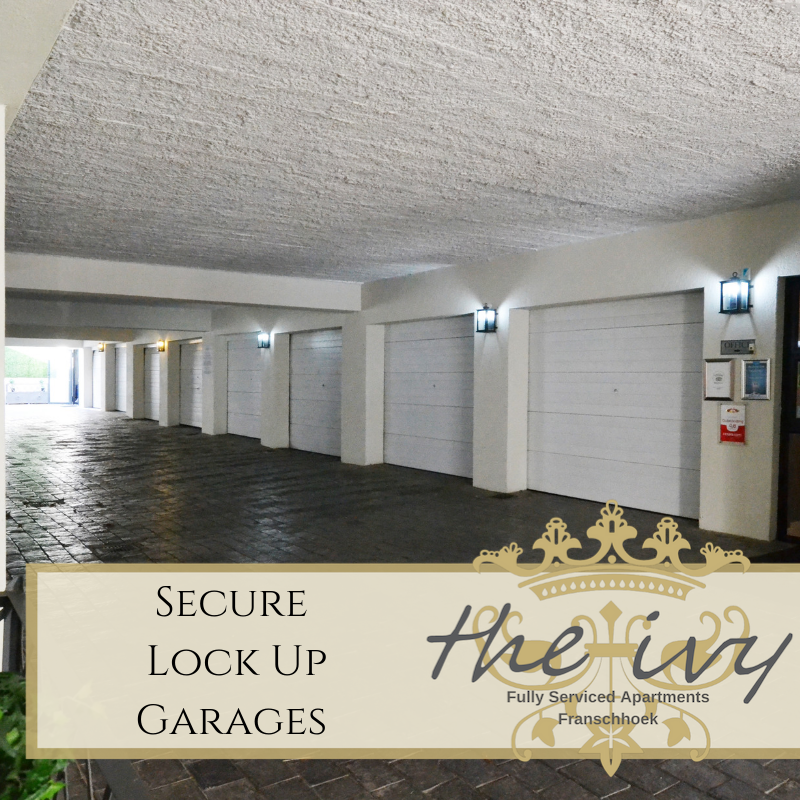 FranschhoekIvy's tweet photo. For our guests' convenience and peace of mind The Ivy offers free & secure parking in lock up garages.
#franschhoek #luxuryaccommodation #guesthouse #capewinelands #winterspecial #openforwinter https://t.co/GbTVaMZ5h9