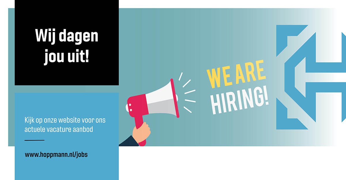 Door onze sterk groeiende organisatie zijn wij continu op zoek naar nieuwe medewerkers.  Momenteel zijn we op zoek naar een #accountmanager, #mechanicalengineer en een #servicemonteur. Interesse? Kijk dan snel op onze website voor deze vacatures! hoppmann.nl/jobs/