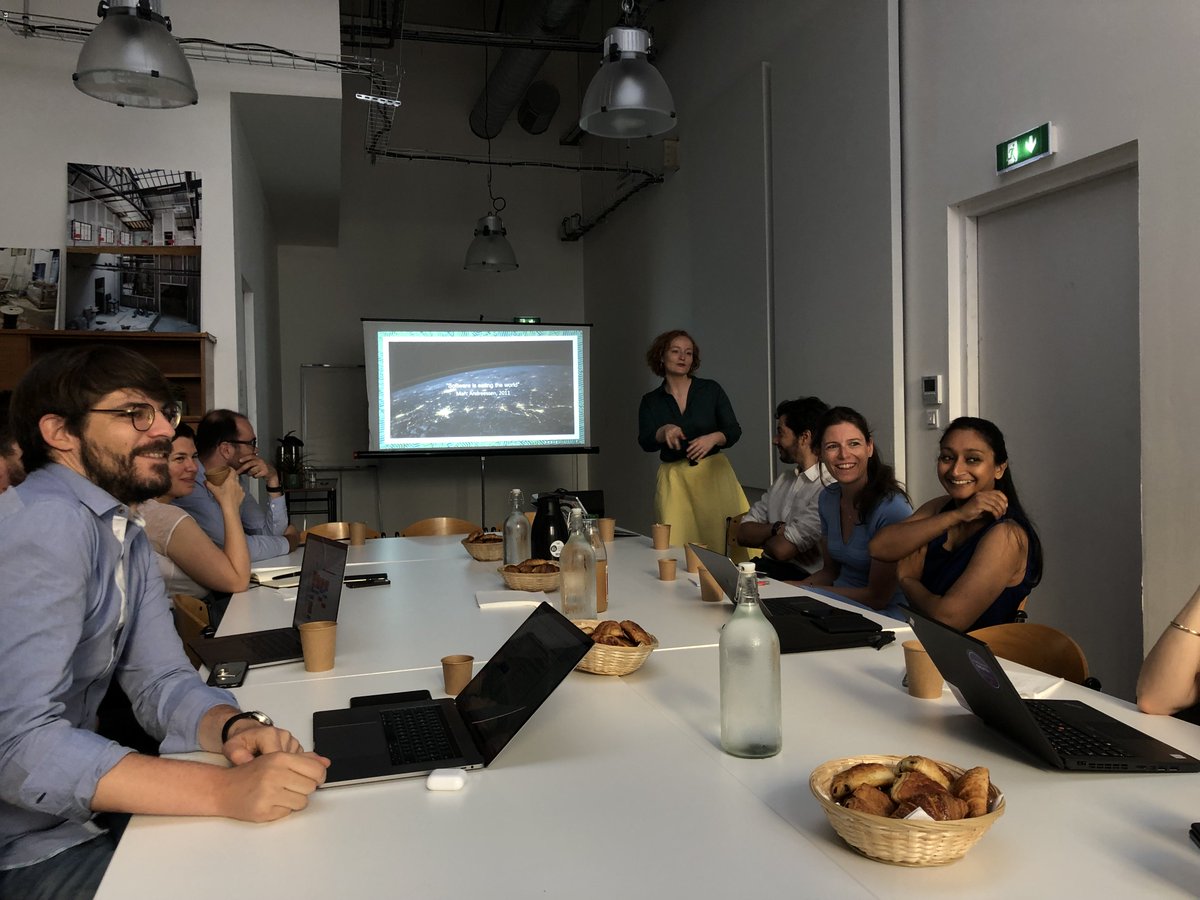 [Conference et Croissants #2] Ce matin, <a href="/CharlineGrnt/">Charline Grenet 🐹💻🌳</a> nous expliquait comment ENGIE Digital a mis en place et anime des tribus internes. 

Pour connaitre tous ses secrets👉 rdv dans notre prochaine newsletter !