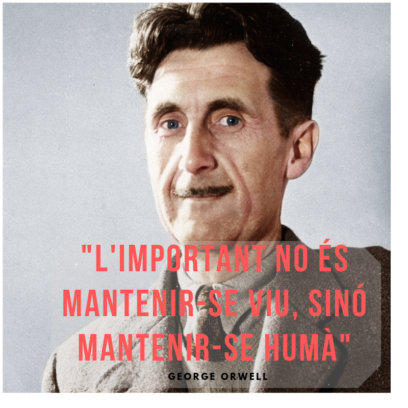 Avui es compleixen 116 anys del naixement d'Eric Arthur Blair, aka #GeorgeOrwell