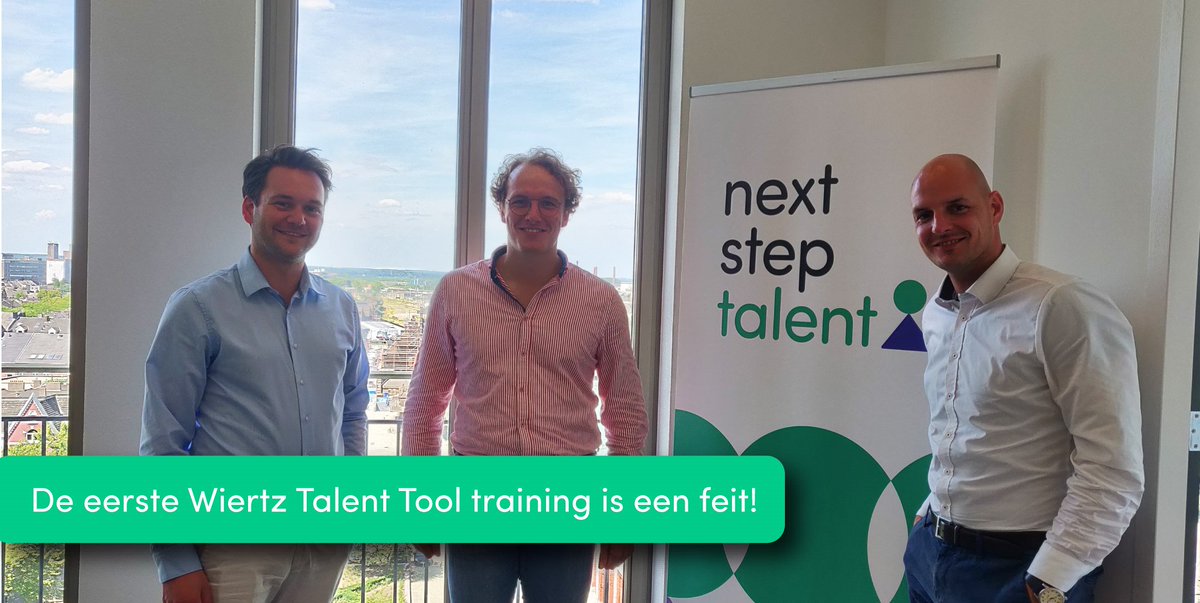 NextStepTalent's tweet image. Gisteren was de eerste Wiertz Talent Tool training met de mannen van Zuid Recruiters! Er zullen werknemers van 14 Wiertz vestigingen volgen voor een opfriscursus over de tool, die ze meer inzicht in hun sollicitanten geeft. Meer informatie over onze tool? lnkd.in/gHs-h46